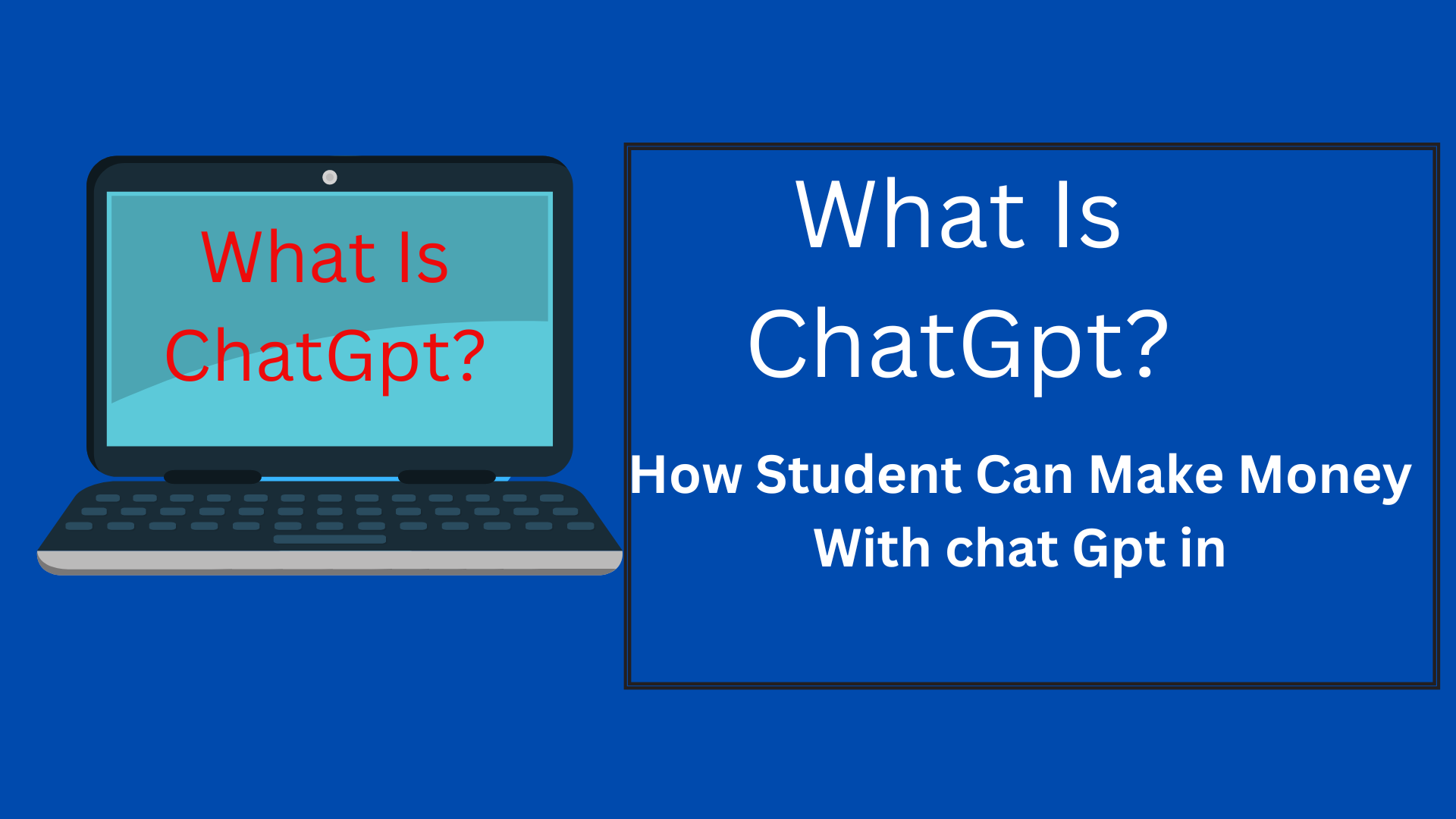 How students can Make money from chat GPT in 2023?