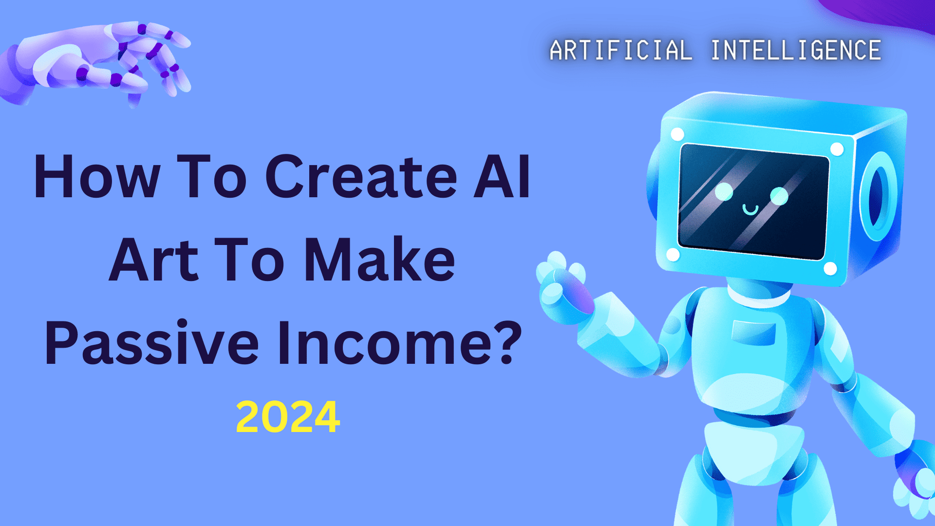 How to create AI art To make Passive income?